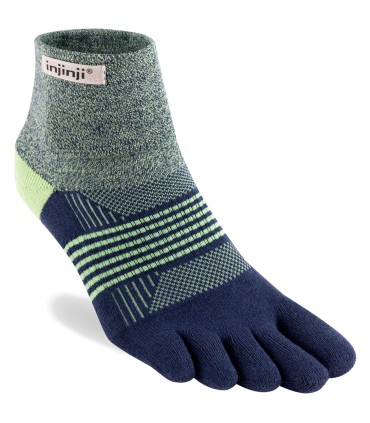 Injinji Women's Trail Midweight Mini-Crew Baluw/Groen