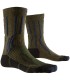 X-Socks Trek Cotten Crew wandelsokken groen