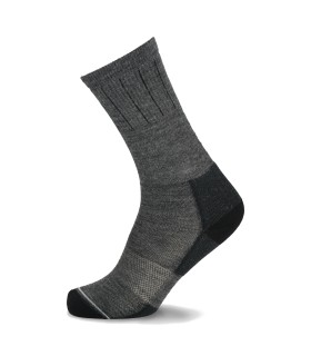 Lorpen Pro Trek Merino Light Mid Crew wandelsokken zwart