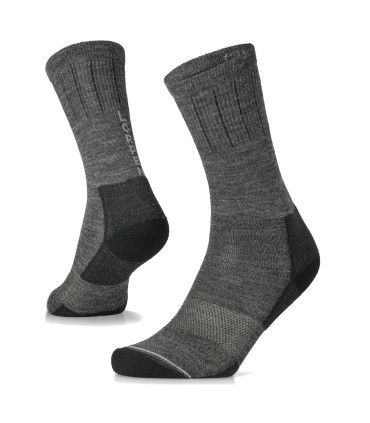 Lorpen Pro Trek Merino Light Mid Crew wandelsokken zwart