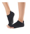 ToeSox Yoga Half Toe No-Show Grip Teensokken