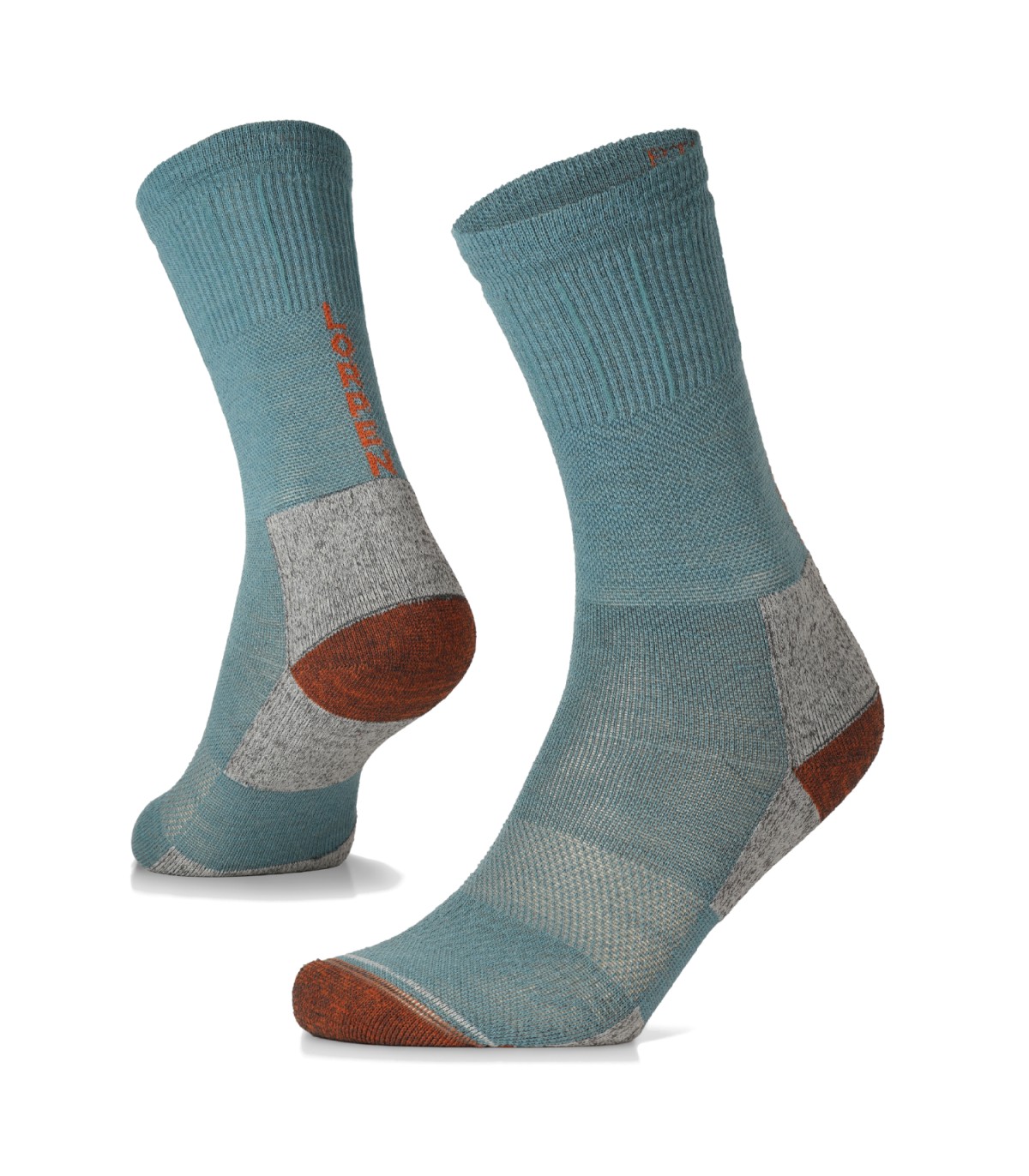 Lorpen Pro Trek Merino Light Mid Crew wandelsokken blauw