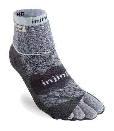 Injinji Liner + Runner Grijs teensokken