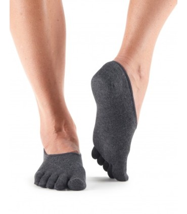 Toesox Casual Dash Antraciet teensokken