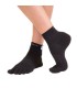ToeToe Outdoor Liner enkel teensokken zwart