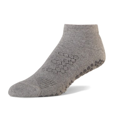 Base 33 Yoga enkel grip sokken grijs