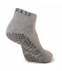 Base 33 Yoga enkel grip sokken grijs