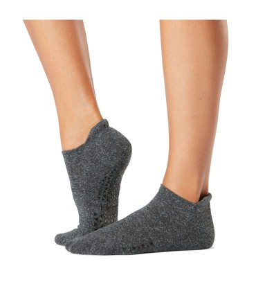 Tavi Savvy Yoga No-Show Grip Socks Shadow