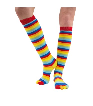 TOETOE Everyday Knee-High teensokken  regenboog