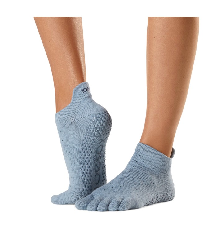 ToeSox Yoga No-Show Grip Socks teensokken ICE