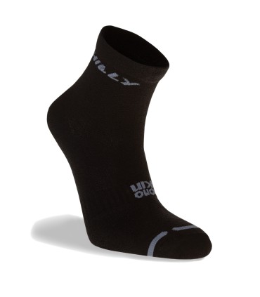 Hilly Active Anklet Zero Cushioning Zwart-Grijs