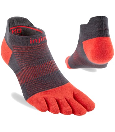 Injinji Run Lightweight No-Show Coolmax Zalmroze