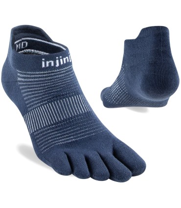 Injinji Run Lightweight No-Show Coolmax Navy