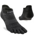 Injinji Run Lightweight No-Show Coolmax Zwart