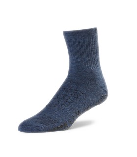 Tavi Base 33 Yoga & Pilatus Grip Crew sokken Navyblauw