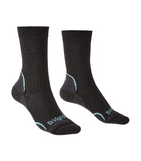 Bridgedale Hike Lightweight Coolmax Crew Antraciet