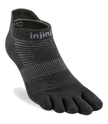 Injinji Run Original Weight No-Show Zwart