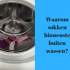 Waarom sokken binnenstebuiten wassen?